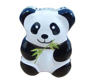Китай Контейнеры конфеты олова панды младенца, скачками коробка металла конфеты Tinplate поставщик