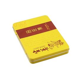 Китай Полуженная коробка олова сигары с крышкой, КИМК напечатала внешнюю воздухонепроницаемую коробку олова поставщик