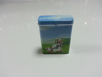 Китай Коробка олова сигары прямоугольника Tinplate, персонализированные лидирующие коробки олова подарка поставщик