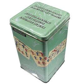 Китай Metal олов подарка Tinplate пустые для чая/специй/печенья, высота смогите быть отрегулировано поставщик