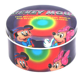 Китай Коробка олова подарка мыши Mickey пустая, жестяная коробка Дисней для подарка упаковывая с крышкой поставщик