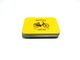 Жестяные коробки желтого металла миниые для мобильного телефона/батареи/миниого подарка поставщик