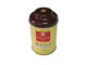Изготовленные на заказ банки чая олова с специальной крышкой и желтым телом, простым цветом внутрь поставщик