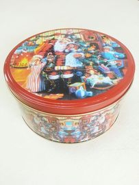 Китай Tinplate тар для хранения олова конфеты Кристмас с крышкой/крышкой поставщик