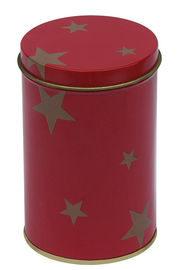 Китай Банки чая олова красного цвета, круглая коробка олова чая с Dia72 x 112hmm поставщик