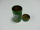 Зеленый круглый контейнер олова металла Tinplate для упаковки еды поставщик